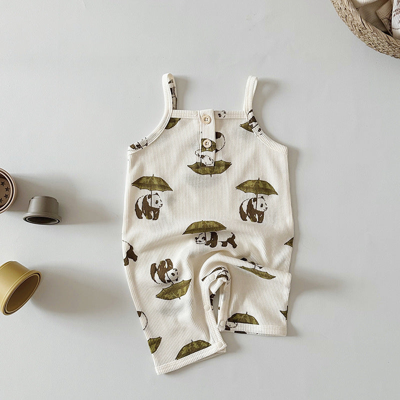 Baby Waffle Jumpsuit Going Out Clothes