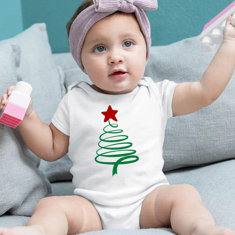 Short Sleeve Cotton Baby Romper Coat