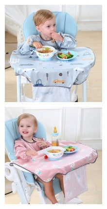 Baby Feeding Bib Apron Cover Gown