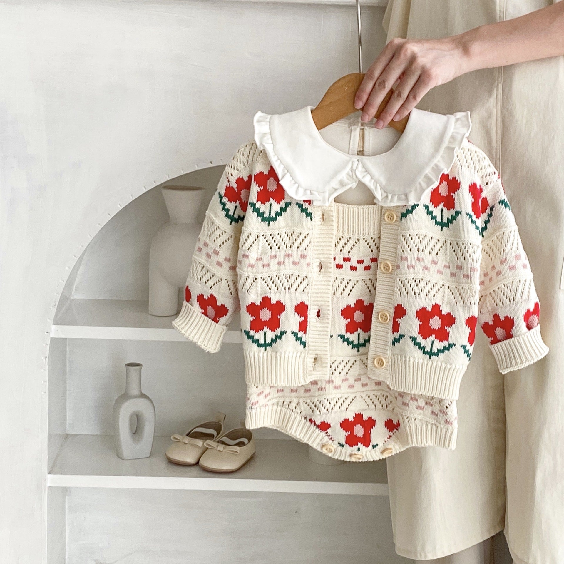 Baby Girl Autumn Sweater Cardigan Clothes