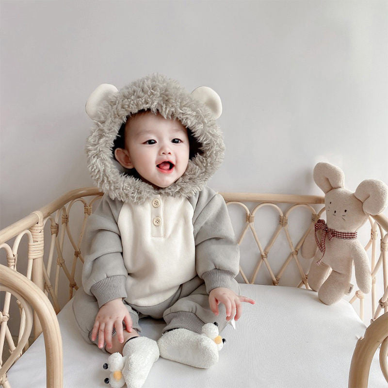Newborn Baby Autumn Jumpsuit 0–3 Months Boy Clothes