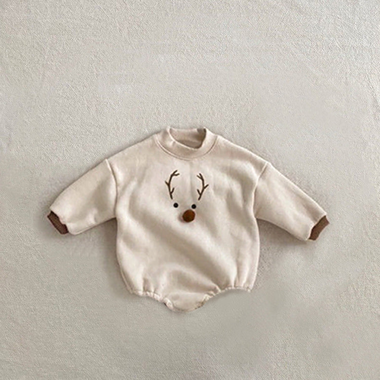 Christmas Baby Romper Winter Outfit
