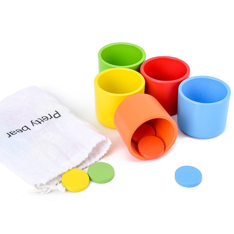Baby Color Sorting Cups Educational Toy