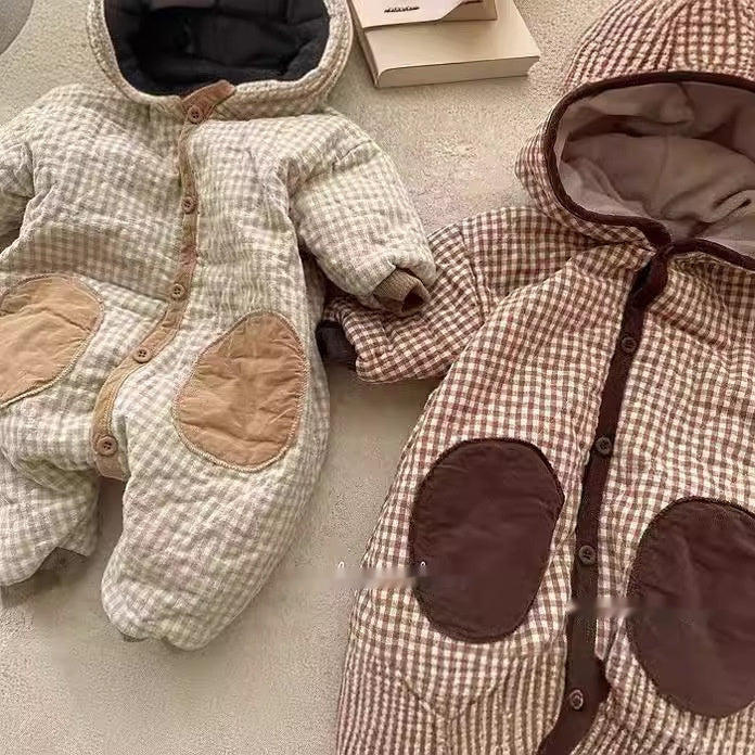 Baby Cotton Padded Jumpsuit Romper