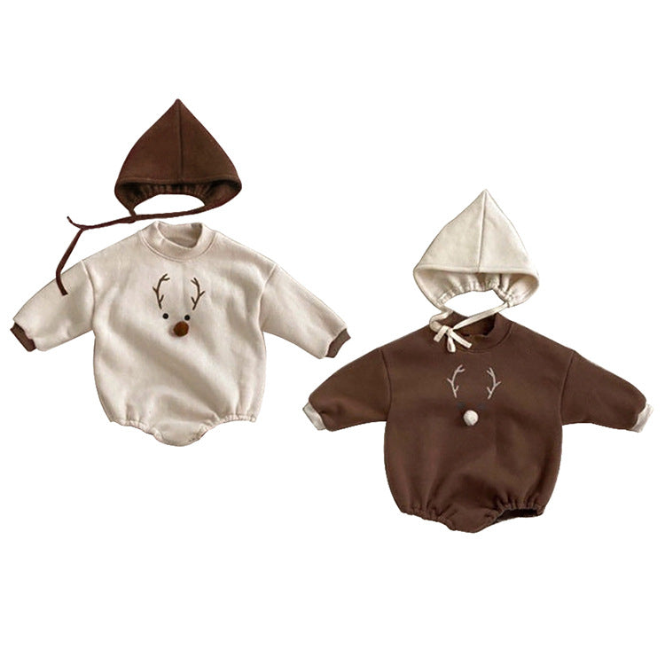 Christmas Baby Romper Winter Outfit