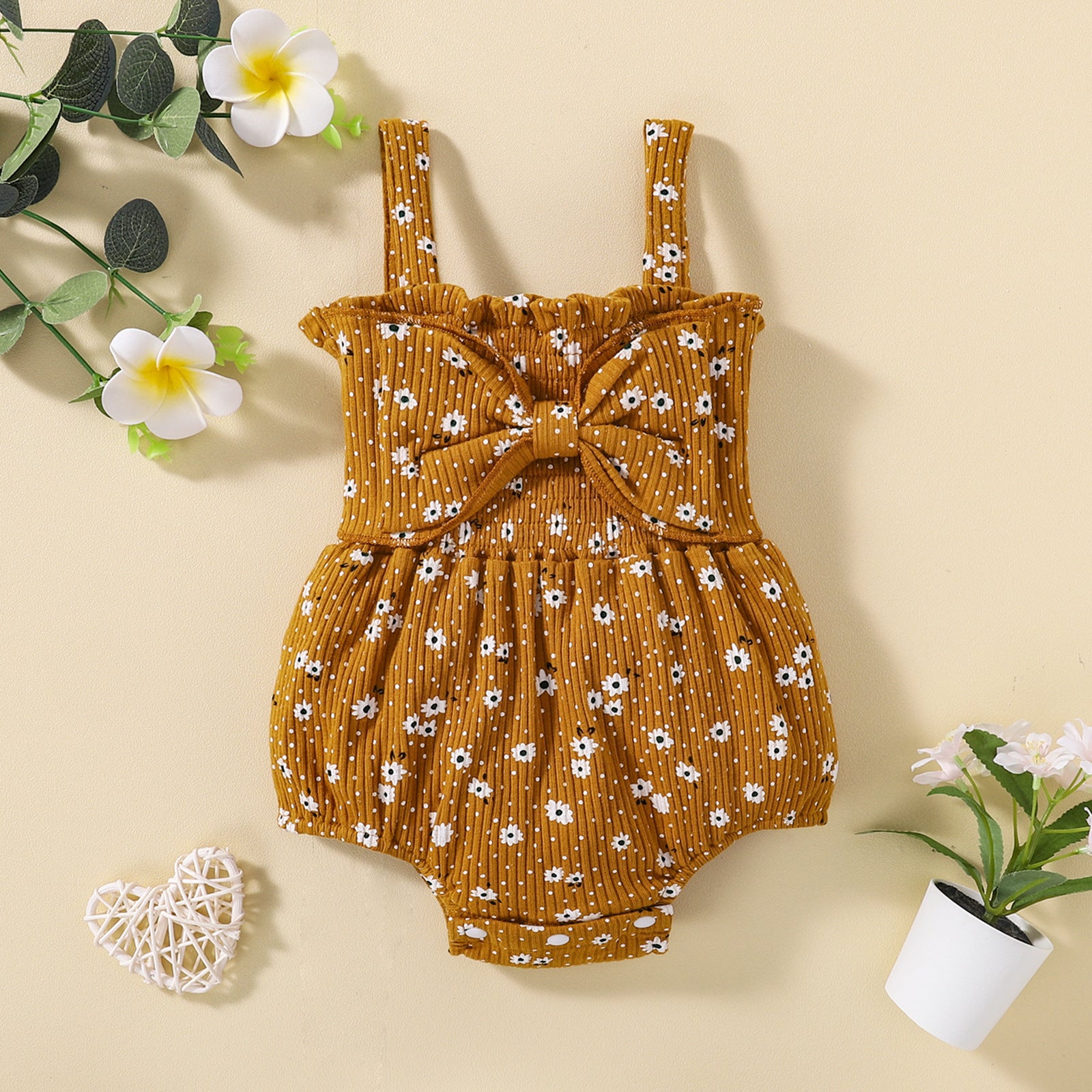 Sleeveless Summer Baby Romper Jumpsuit