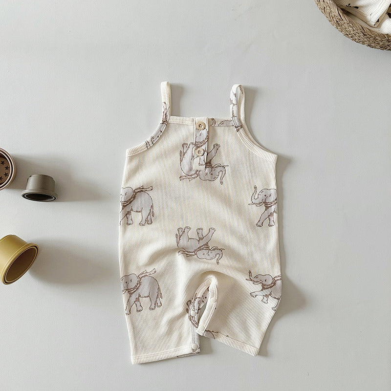 Baby Waffle Jumpsuit Going Out Clothes