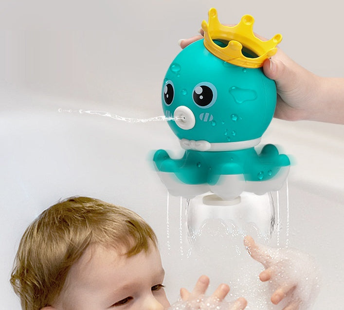 Magic Rotating Baby Bath Water Spray Toy