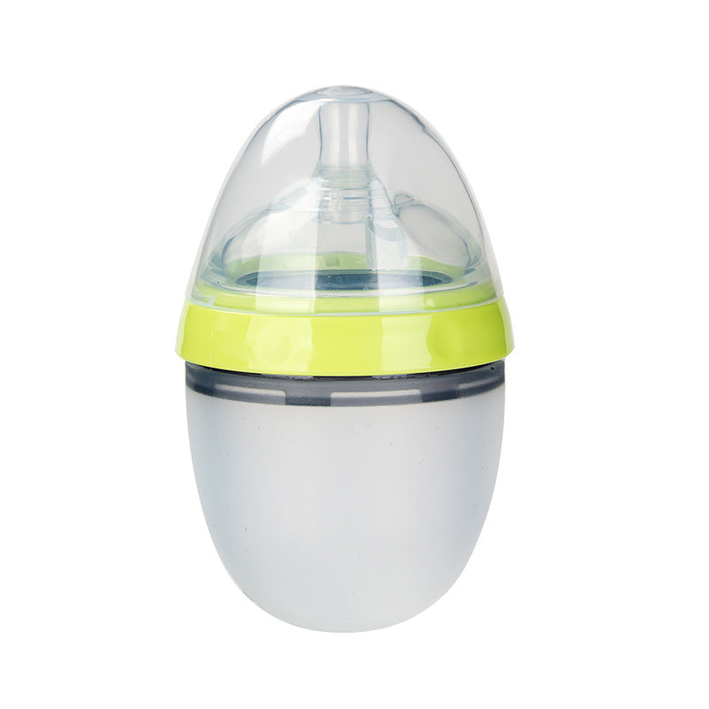 Baby Silicone Breast Milk Feeding Bottle