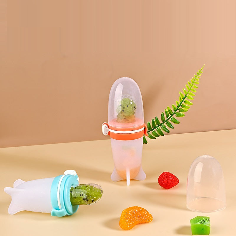 Baby Silicone Squeeze Feeding Bottle Bowl Tool
